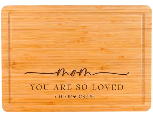 Tabla de cortar rectangular personalizada en madera miniatura 1