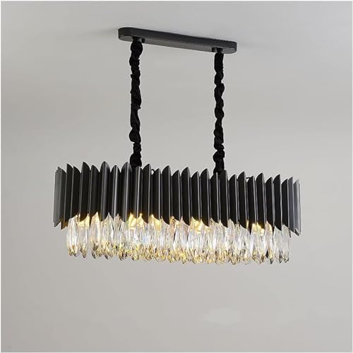 Chandelier en cristal noir et or pour créer une atmosphère magique chez vous
