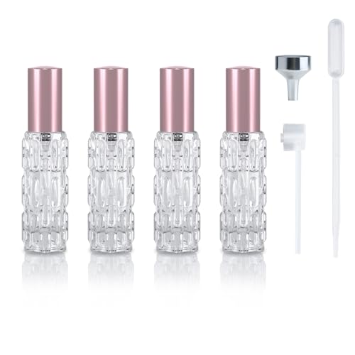 YoHyien 4 Piezas Atomizador Perfume Recargable 10ml, Bote Colonia...