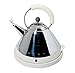 Alessi | MG32 W - Elektrischer Kabelfreier Wasserkessel, Edelstahl und Thermoplastisches Harz, Weiss