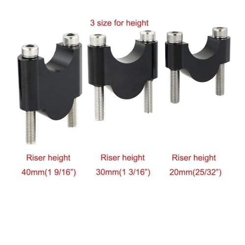 Rehausse guidon 22 mm : corrigez la position de conduite pour moto F650GS F700GS - 4