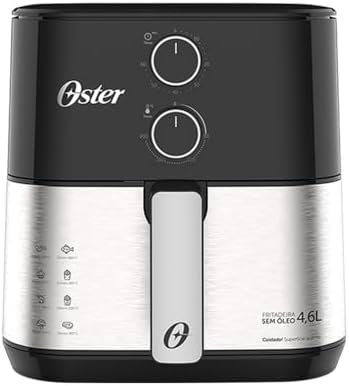 Fritadeira Sem Óleo Oster 127V - OFRT520, PRETO