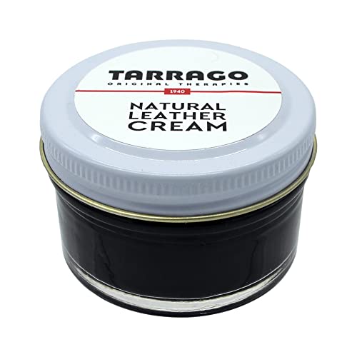 Tarrago Natural Leather Cream 50 Ml | Crema Protectora para Calzado de Piel Natural | Betún para Zapatos | Cuidado del Calzado | Nutre, Repara y Protege Cuero Natural