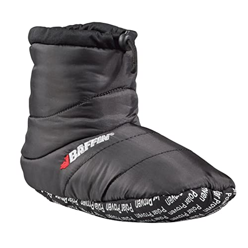 Baffin BCBBXL Unisex-Adult Cush Insulated Slipper Booty, Black, Xl cover
