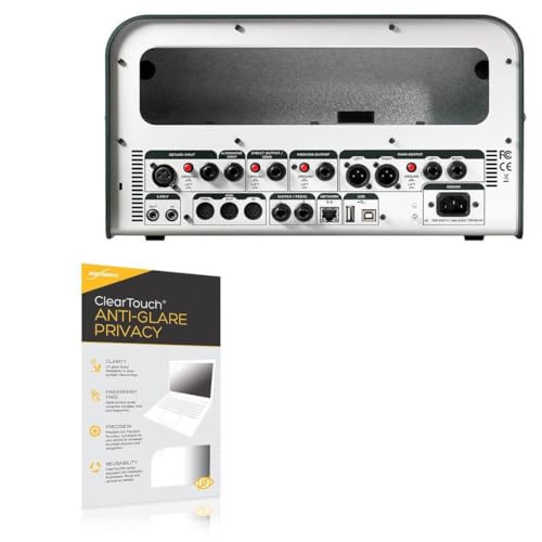 BoxWave Screen Protector Compatible with Kemper Profiler Head - ClearTouch Anti-Glare Privacy (2-Pack), Privacy Screen Protector Flexible Film Anti-Glare