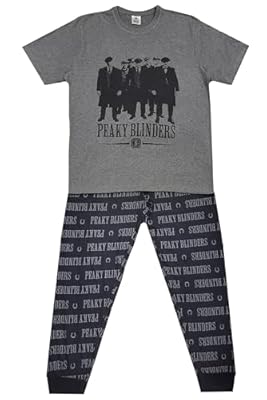 PEAKY BLINDERS - Pijamas de hombre de estilo loungewear, S | Ya disponible en tu tienda friki favorita! En mundofriki.es! PEAKY BLINDERS - Pijamas de hombre de estilo loungewear, S | Ya disponible en tu tienda friki favorita! En mundofriki.es!