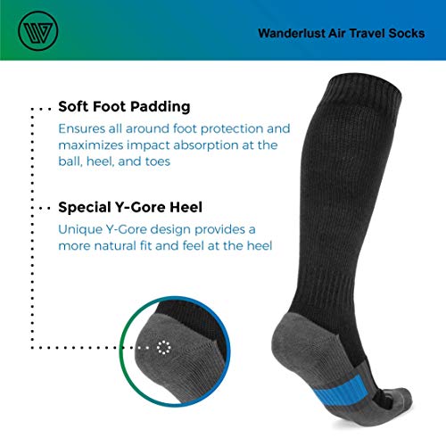 Best Compression Socks for Travel and Flying to Reduce Swelling