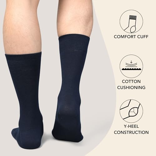 Image of Women's Dress Socks Thick Cushioned Cotton, Moisture-Wicking socks