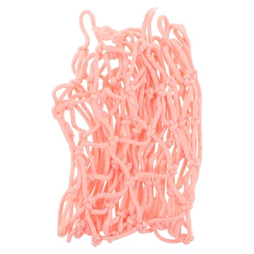 BRIGHTFUFU Glow-in-The-Dark Basketball Net Heavy Duty Polyester Outdoor Basketball Netting Easy Install for Gym Home Beach