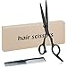 HONZUEN Set Forbici Parrucchiere Professionali, Forbice per Capelli Affilate in Acciaio Inossidabile Premium Taglio dei Capelli, Forbice per Tagliare Capelli per Donna, Uomo, Bambino(6,0 Pollici）