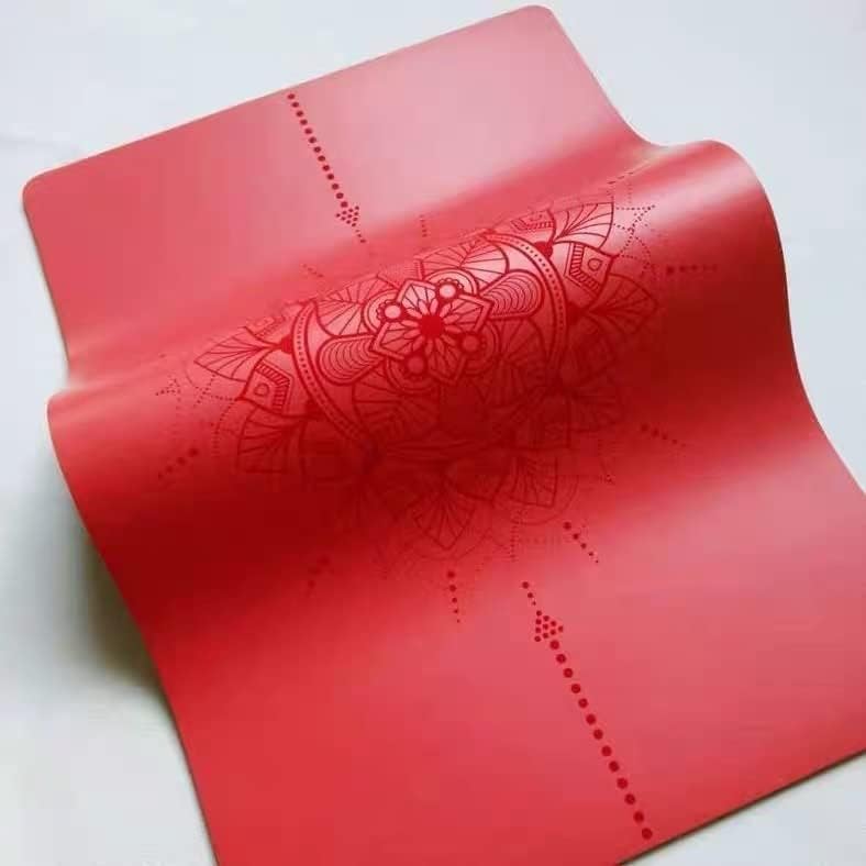 Miniatura 3 de YOGA Premium PU Mini Yoga Mat  Alfombrilla antideslizante de goma natural  Almohadilla de yoga antideslizante  Esterilla de yoga pequeña portátil