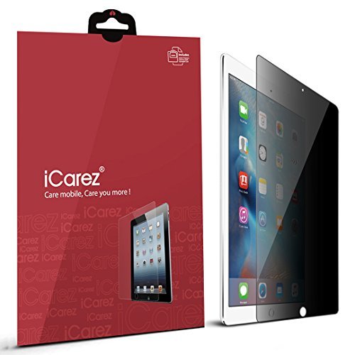 iCarez Privacy Screen Protector for iPad Mini 4 /iPad Mini 5 (2019), 1-Pack 4-Way Anti-Spy