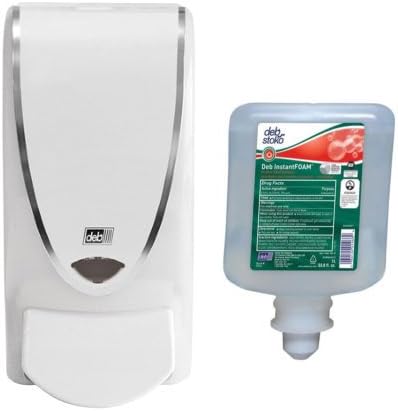 Hand Sanitizer Wall Dispenser + One InstantFoam Refill