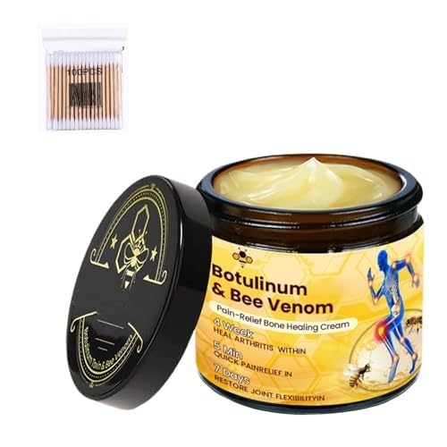 Adnoon Crema de Toxina Botulínica y Veneno de Abeja - Gel profesional para el alivio de la terapia de articulaciones y huesos para todo tipo de piel (1pcs)