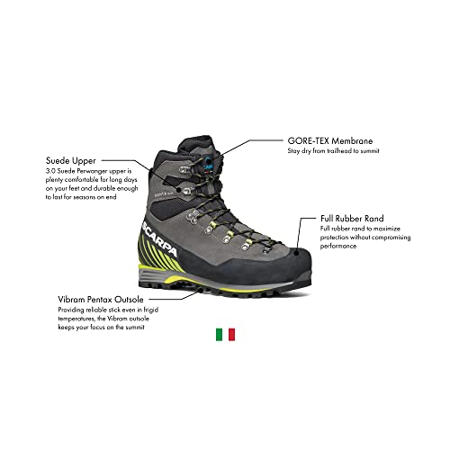 SCARPA Men's Manta Tech GTX Waterproof Gore-Tex Boots for Hiking and Mountaineering2