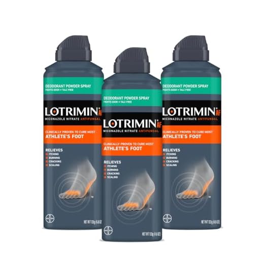 Lotrimin AF Athlete's Foot Deodorant Antifungal Powder Spray, Miconazole Nitrate 2%, Clinically Proven Effective Antifungal Treatment of Most AF, Jock Itch & Ringworm, 4.6 Ounces Spray Can (Pack of 3)