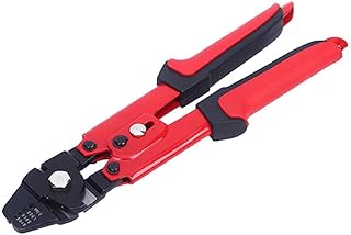 Fishing Crimping Pliers Hand Crimper Wire Cutters Fishing Leader Crimping Tool Crimp Sleeve Pliers For Garden Fishing Wire Rope Crimper Tool Wire Rope Crimper Cutter
