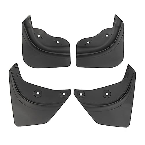 Image of Riloer Rear Front Mud Flaps Mudflaps Mudguards, Splash Guards Fender Flares Dirty Traps with Fastener Rivet Clips, 2020-2023 Compatible with Tesla Model Y