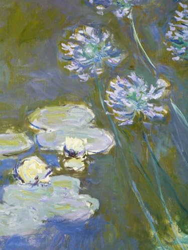 Poster Monet Nymphéas pour créer un salon apaisant style nature