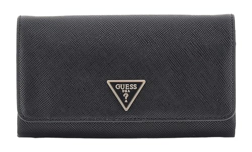 GUESS HWZG7879750BLA NOELLE XBODY FLAP ORGANIZER Donna BLACK Taglia Unica
