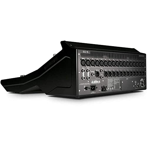 Allen & Heath SQ-5 Digital Mixer, 48 Input Channels, 7\" Capacitive Touchscreen, Automatic Mic Mixing, 32×32 USB Audio Interface, Black