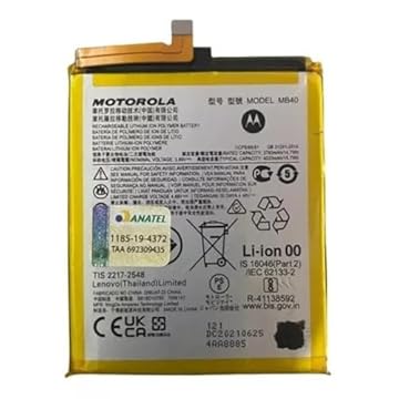 Ba.teria Para Moto Edge 20 - Mb40 / Xt2143-1 3750mAh Polímero de Lítio Premium