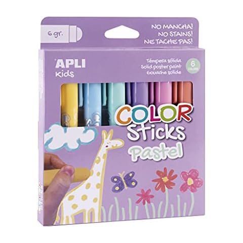 APLI Kids - Bâtonnets de Couleurs Pastel Cover
