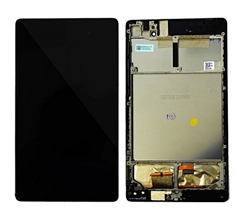 Genie Force® Premium ✔ 3 G versión Frame LCD Pantalla Táctil con Marco para Asus Google Nexus 7 2 nd generación (2013) – Pantalla LCD Assembly Completo con 3 G versión Marco – Incluye Best® de de