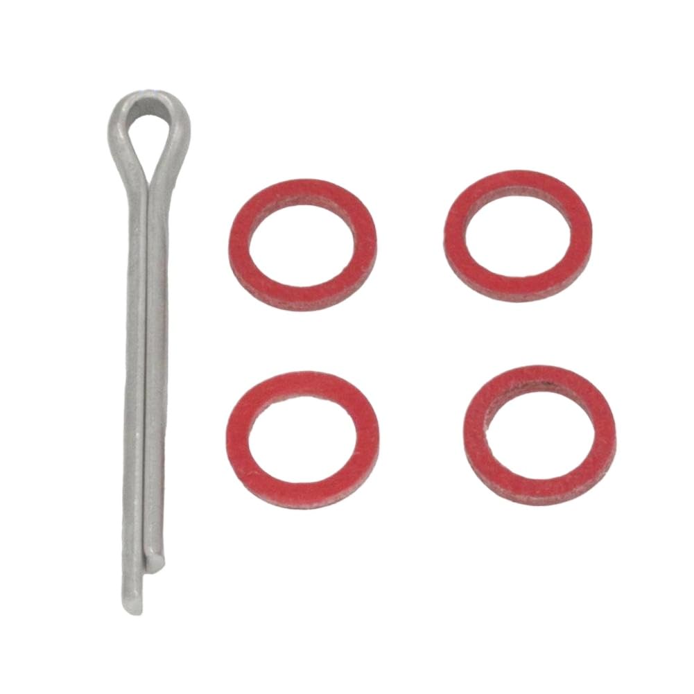 Kit guarnizioni unità inferiore con paraolio albero di trasmissione compatibile con motori fuoribordo a 2 tempi 75 80 85 90HP 93101-25M03 93210-85M97
