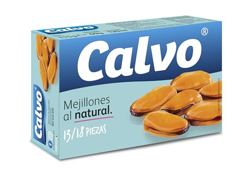 Calvo Mejillones al Natural 13/18 uds 115 g DOP