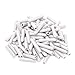 Capuchons pour lave-vaisselle Panier,100 Pack Capuchons pour Dents Dans Lave-vaisselle Paniers en PVC Universelle Broches de Protection Antirouille et Anti-rayures Blanc