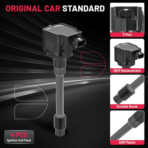 Image of BDFHYK Ignition Coil Pack UF749 for Honda Civic 2016-2020 Fit 2015-2019