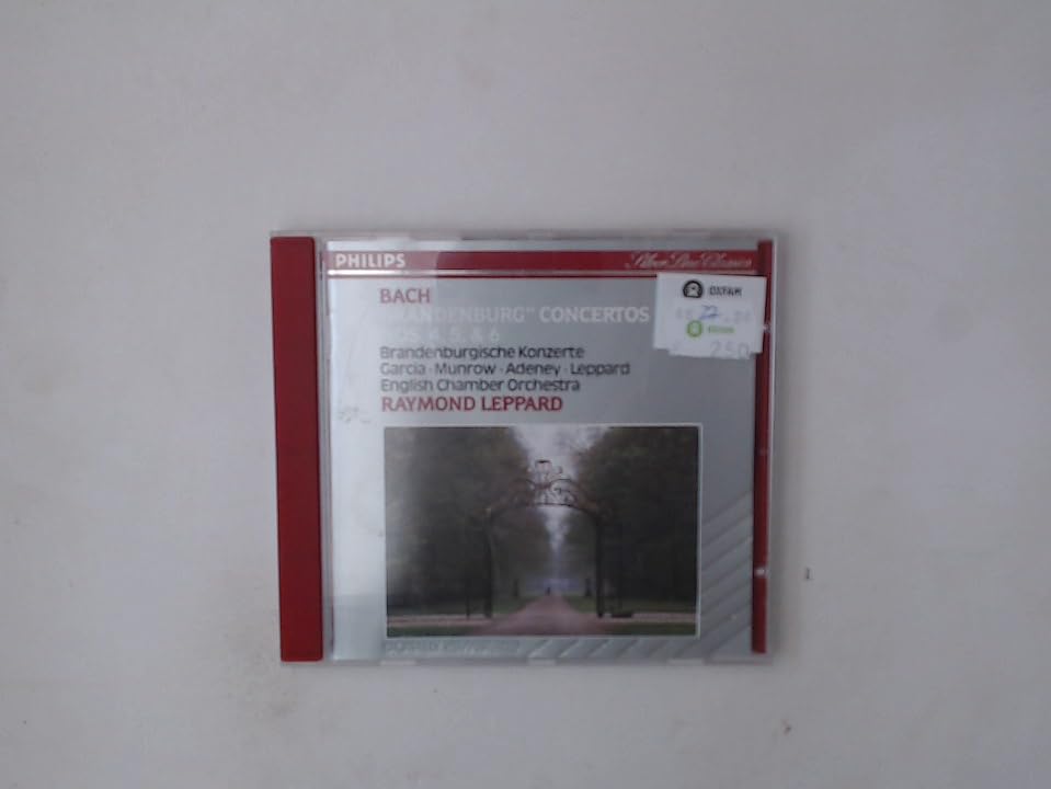 Brandenburg Concerti 4-6 [Audio CD] Bach; Leppard and Eco