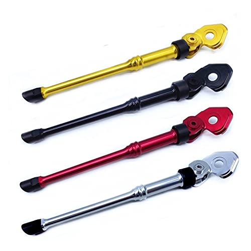 Pies de apoyo ajustables para bicicleta de aluminio resistente y soporte plegable 3
