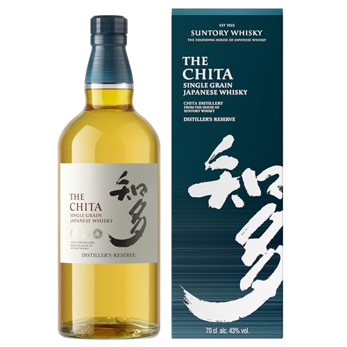 Suntory Japanese Whisky - Chita Single Grain - Smooth & Silky - Vanilla & Honey - 70 cl 43% ABV
