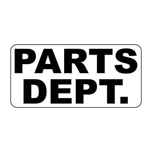 Amazon.com: Metal Sign Great Aluminum Tin Sign Parts Dept Black
