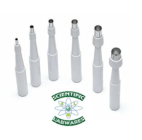 Scientific Labwares Disposable Punch Biopsy with Protective Cap, 4.0mm, Sterile, Single Punch Blade