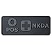 LEGEEON OPOS Blood Type NKDA ACU Subdued Tactical No Drugs Allergies PVC Rubber 3D Fastener Patch