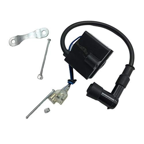 D DOLITY Black Capacitor Discharge Ignition - CDI - Coil/Performance CDI Electron Ignition Coil for 50cc/80cc Gas Motorized Bicycle