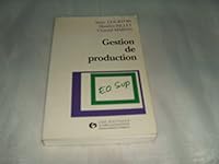GESTION DE PRODUCTION 2708111167 Book Cover