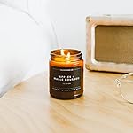 Calyan Wax Co. Apples & Maple Bourbon Scented Candle - 57 Hour Burn - Luxury Non Toxic Soy Wax Candles - Long Lasting Amber Glass Jar Candle for Home - 7.2oz - Image 5