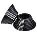 Step Up Rings, Hisewen 18 Pieces Camera Lens Metal Filter Ring Adapter Set (9pcs Step Up Ring Set + 9pcs Step Down Ring Set)
