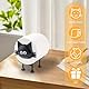 Toilettenpapierhalter Katzen - 4 Stück Katzen Aufbewahrung Toilettenpapier, Katzen Freistehend WC Papierhalter, Katzen Ersatzrollenhalter Klopapierhalter, Lustige Badezimmer Deko