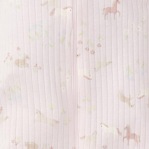 Image of Gerber baby-girls Baby Unisex 2-pack 2-way Zip Textured Sleep 'N Play