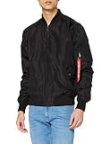 Alpha Industries Negro MA-1 TT Bomber Jacket