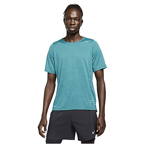 Nike RN Dvn Rise 365 SS Jac t-shirt homme en tissu jacquard haut de gamme