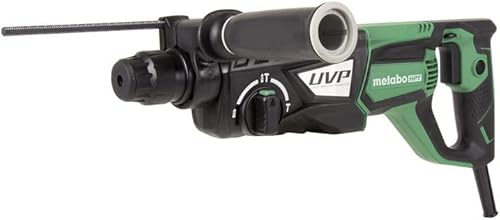 Miniatura 3 de Metabo HPT Martillo giratorio, 1-1/8", SDS Plus, 3 modos, mango en D, protección contra vibraciones del usuario (DH28PFY)