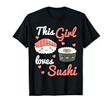 Sushi Tshirt Herren Fisch Maki Japan Miso Nigiri