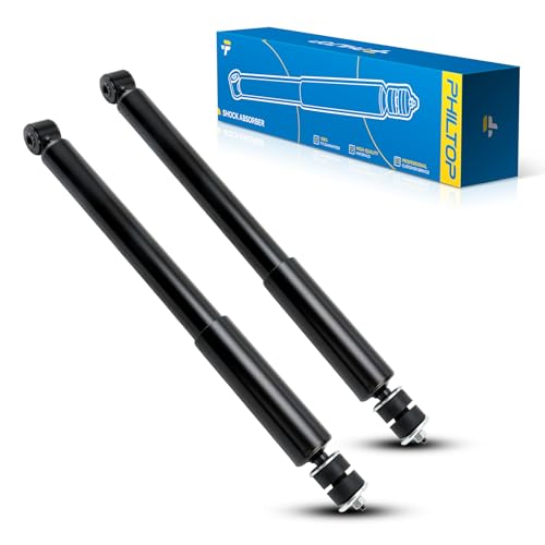 Image of PHILTOP Rear Struts Assembly for Honda 2006-2011 Civic, 5504 * 2 Pair Quick Shock Absorbers Replacement Shocks Assembly, Set of 2 | Rear Pre-Assembled Strut Assembly,Replace OE 5504,Amortiguadores Traseros,no spring compressor needed