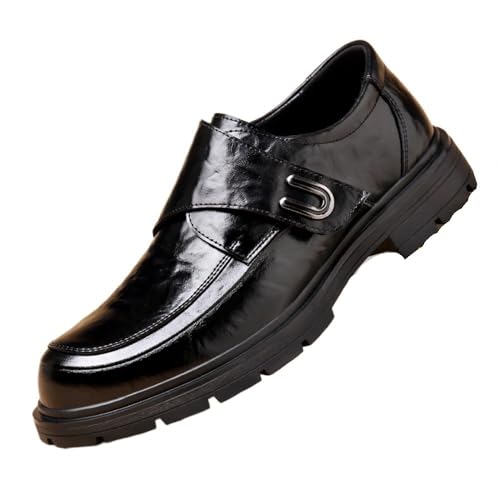 Men's Genuine Leather Derby Dress Shoes Spring Casual Business Formal Oxfords British Style Soft Sole Versatile Shoes